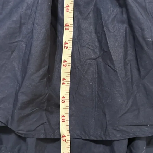 Farm Rio Anthropologie Puff Sleeve Ruffled Tier Color block Maxi Dress - Picture 12 of 15